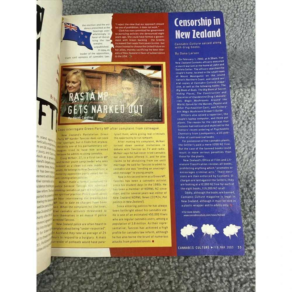 Cannabis Culture magazine - #41 - Feb/Mar 2003‎